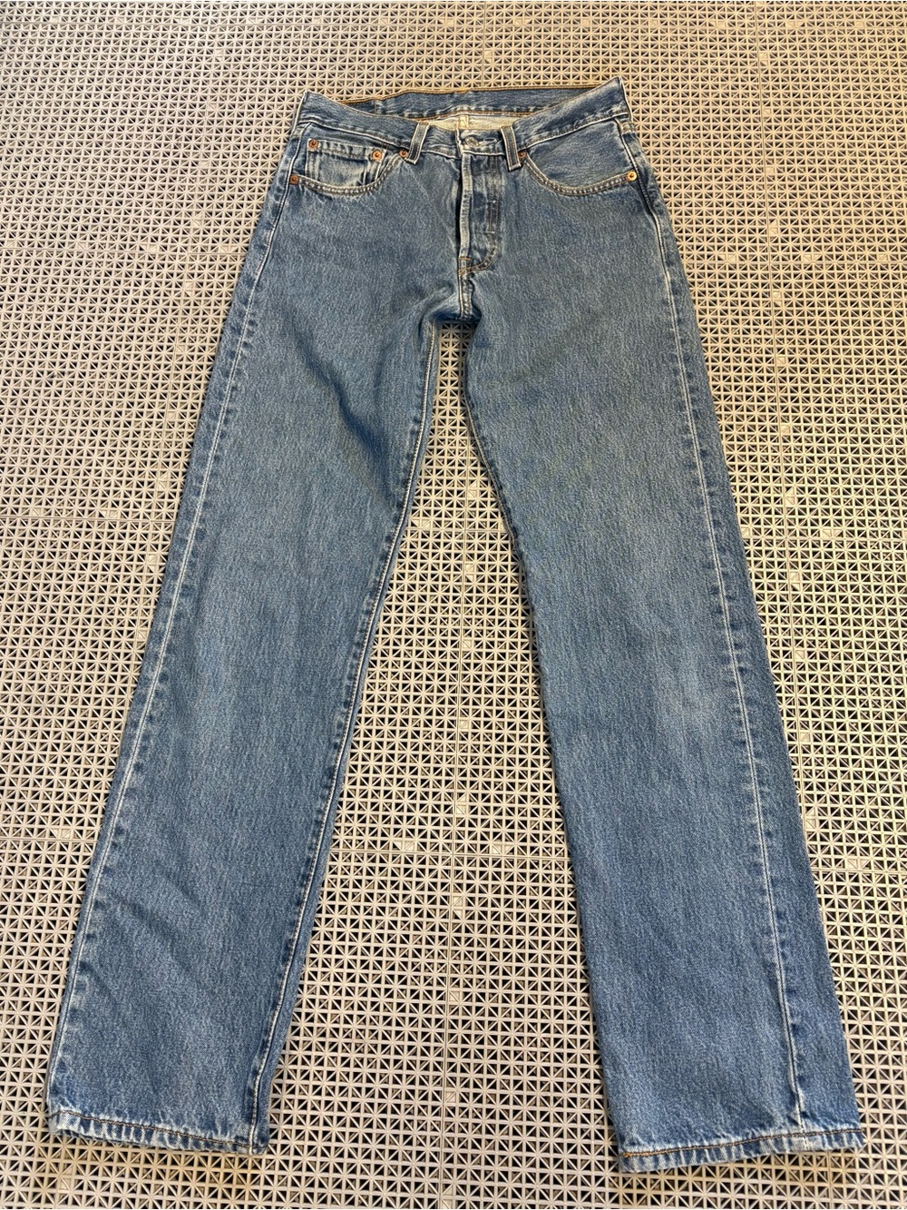 Levi's Women's Straight Leg Jeans - Light Blue Denim